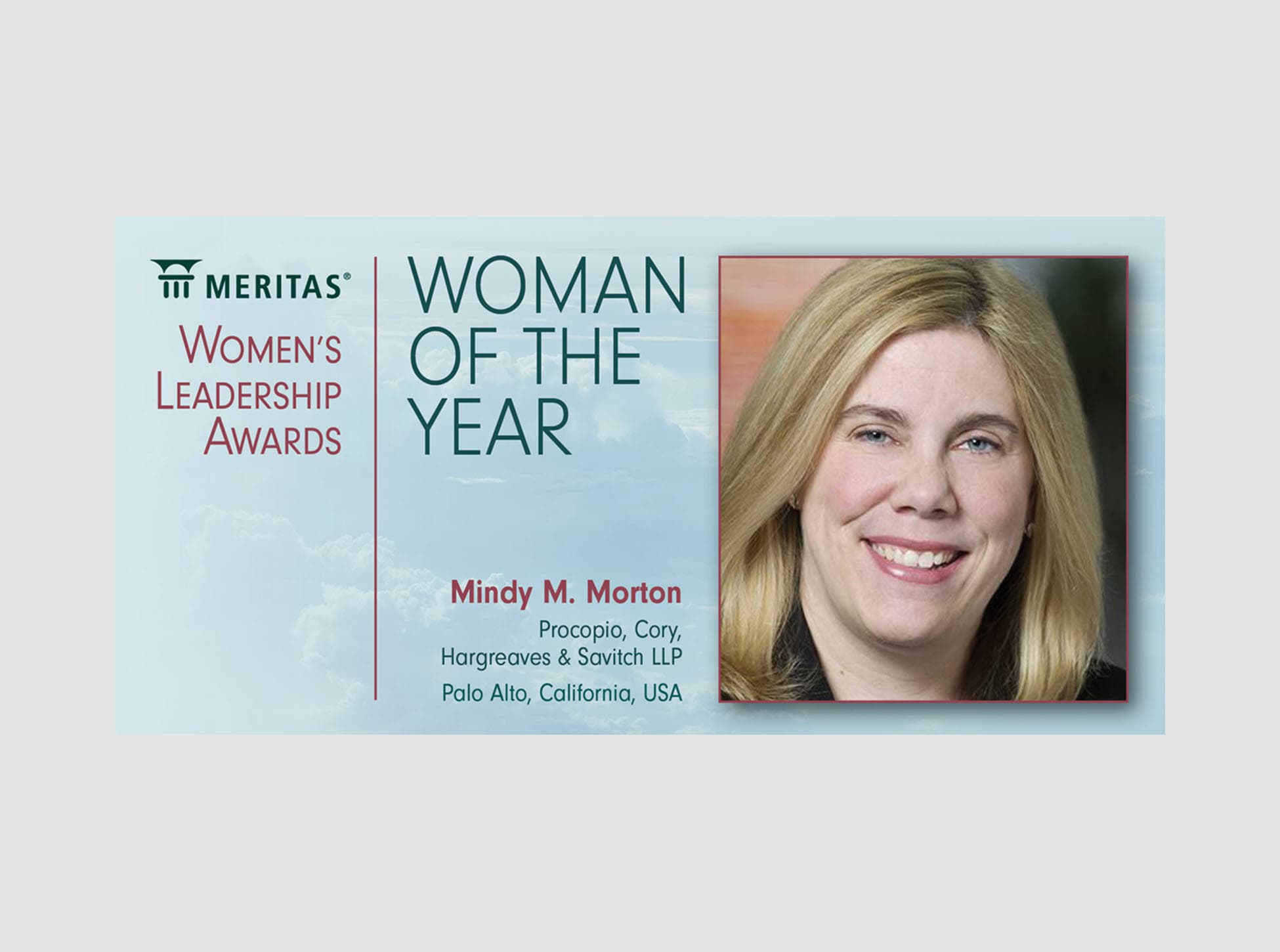 Mindy Morton Commences Role on Meritas Board While Recognized as its 2025 Woman of the Year