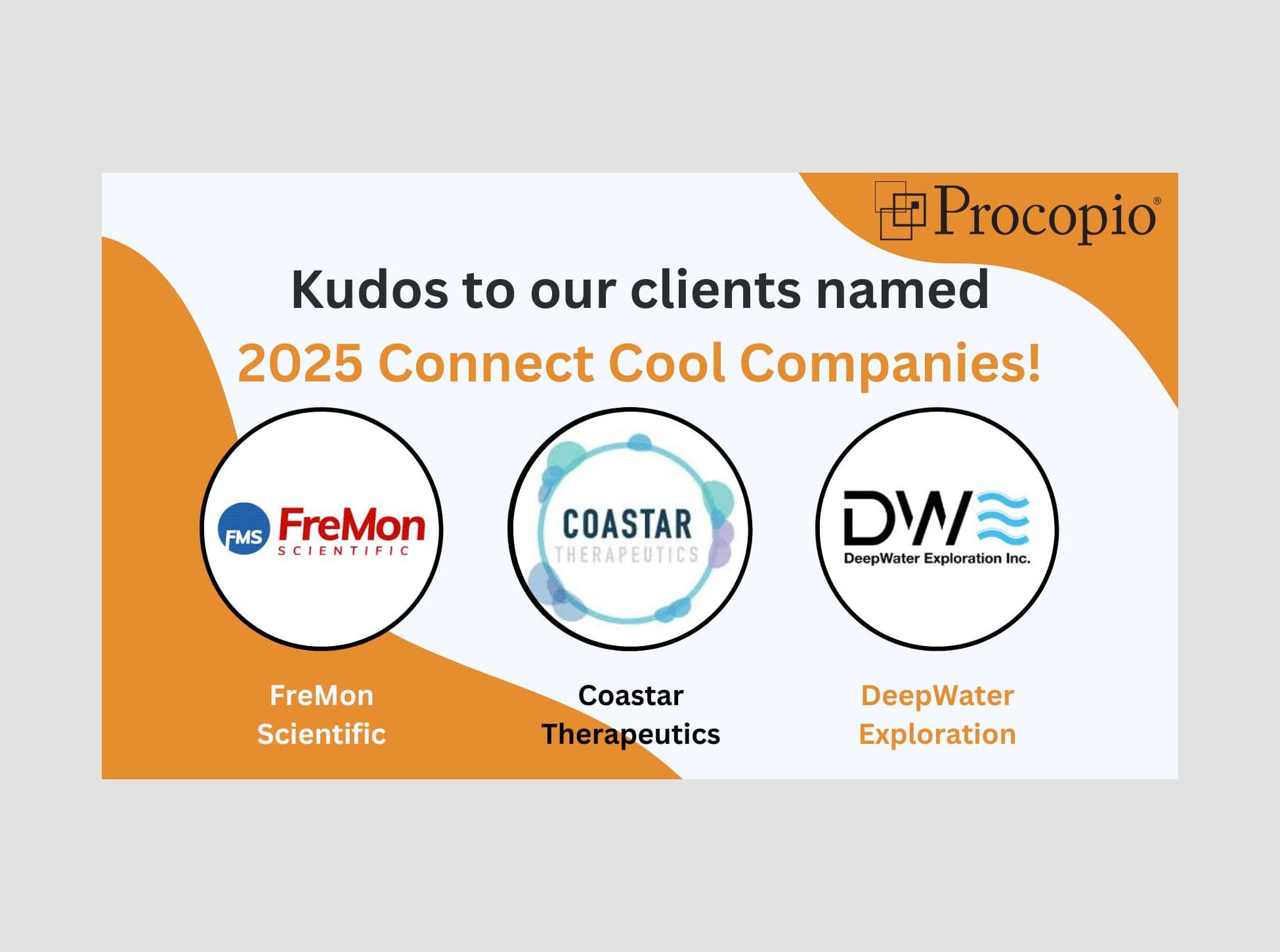 3 Procopio Clients Named 2025 Cool Companies by Connect