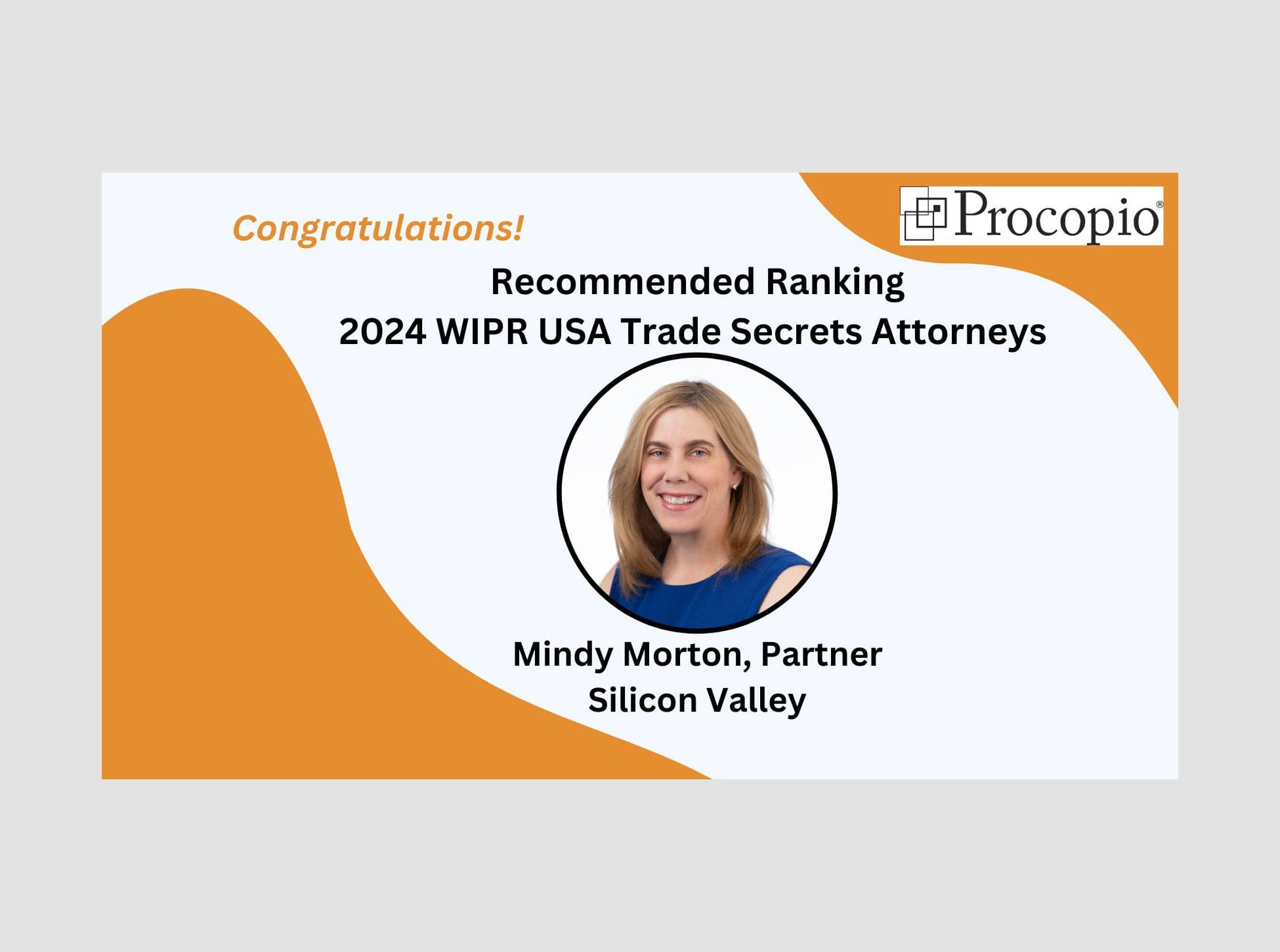 WIPR Names Silicon Valley Litigator Mindy Morton a Recommended Trade Secrets Attorney