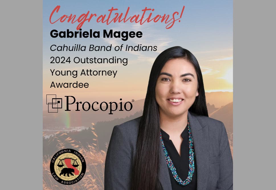 Procopio’s Gabriela Magee Wins Award from Native American Law Organization