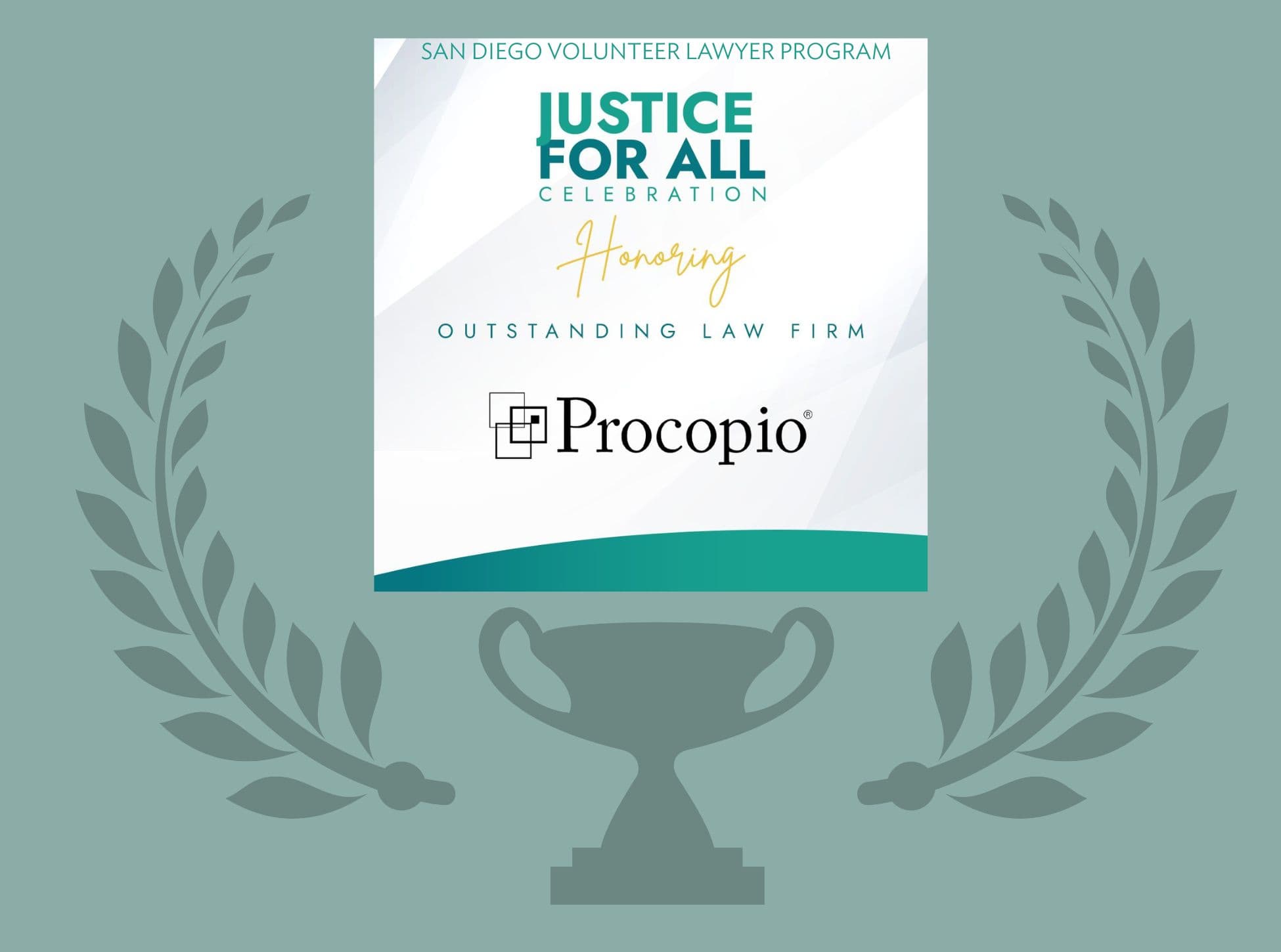 Procopio Named 2025 Outstanding Law Firm of the Year by San Diego Volunteer Lawyer Program
