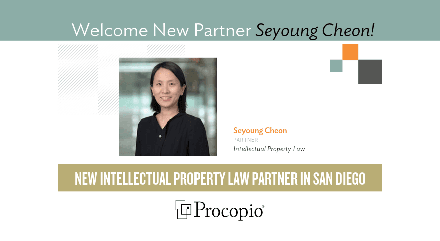 Procopio Adds Award-Winning IP Attorney Seyoung Cheon as Partner