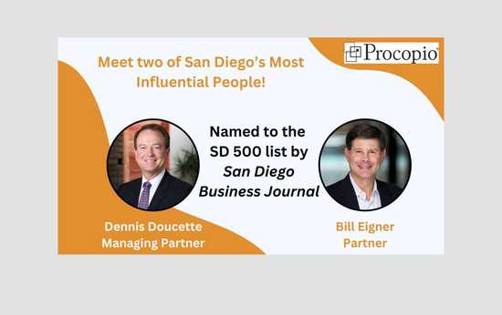 Dennis Doucette and Bill Eigner Named to 2024 Most Influential People in San Diego List