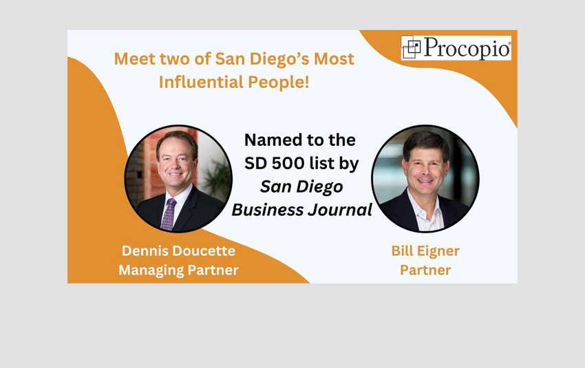 Dennis Doucette and Bill Eigner Named to 2024 Most Influential People in San Diego List