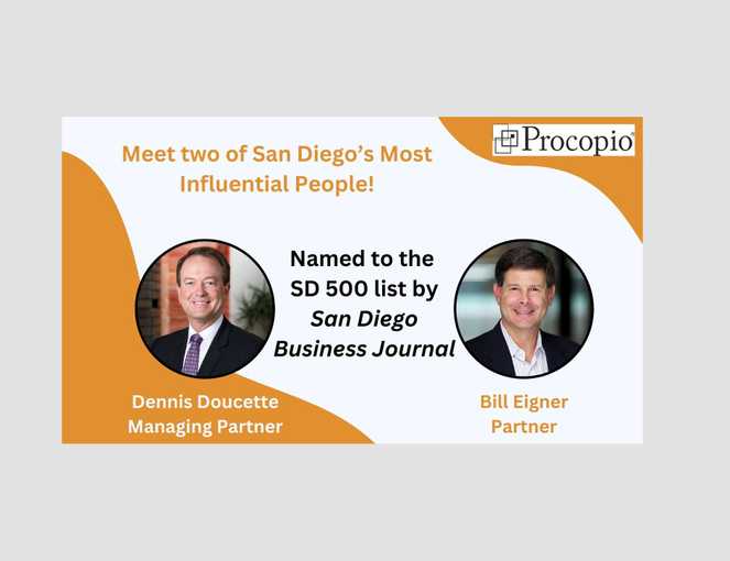 Dennis Doucette and Bill Eigner Named to 2024 Most Influential People in San Diego List