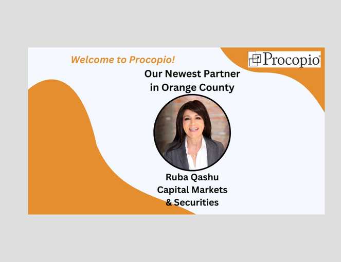 Accomplished Capital Markets and Securities Partner Ruba Qashu Joins Procopio