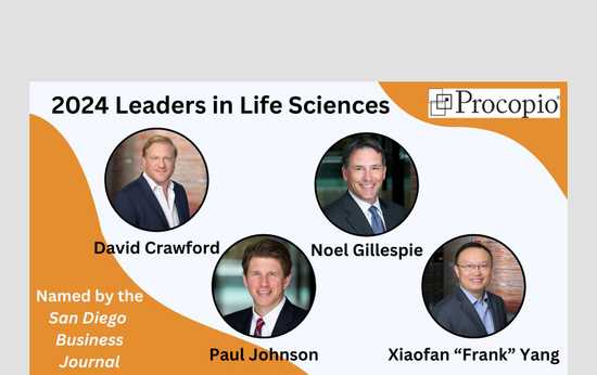 4 Procopio Partners Named Life Sciences Leaders of Influence