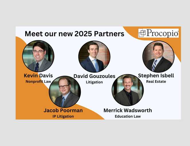 Procopio Elevates Five Attorneys to Partner for 2025