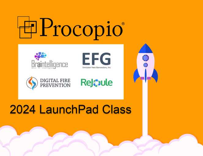 Meet the 2024 Procopio LaunchPad Incubator Startup Class