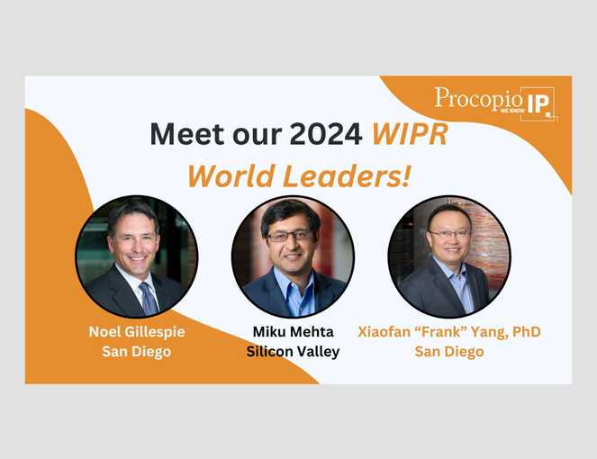 3 Procopio Partners Named 2024 WIPR Leaders