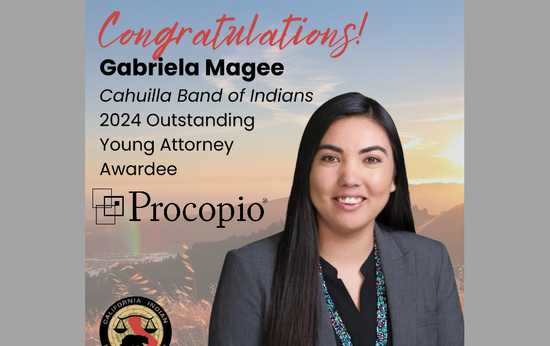 Procopio’s Gabriela Magee Wins Award from Native American Law Organization