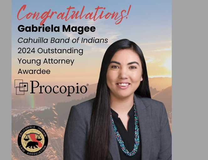 Procopio’s Gabriela Magee Wins Award from Native American Law Organization